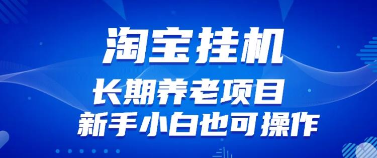 淘宝虚拟产品挂机项目教程，长期养老项目新手小白也可操作