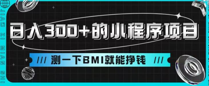 日入300+的小程序项目，爆款秘诀全解析！