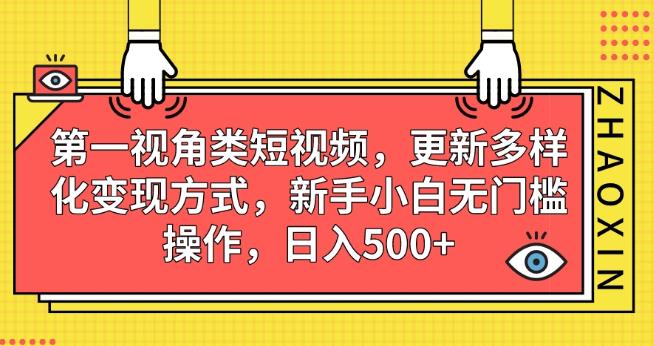 第一视角开车短视频：新手小白日入500+的赚钱秘籍