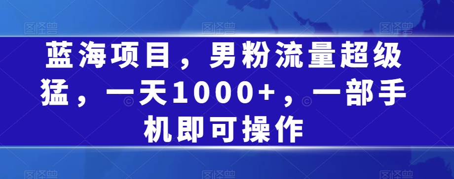 男粉流量月入过万，小红书引流技巧大揭秘